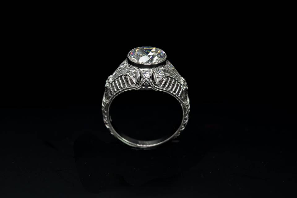 Edwardian-style ring