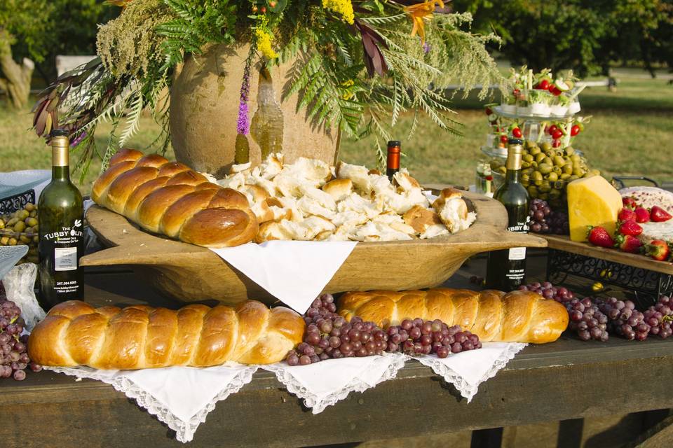 Bread and cheese area