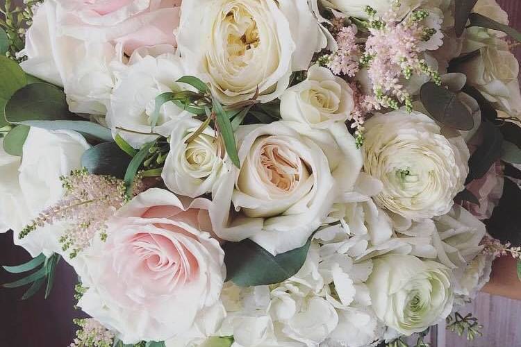 Rustic wedding bouquet