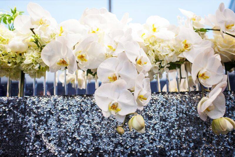 White flowers
