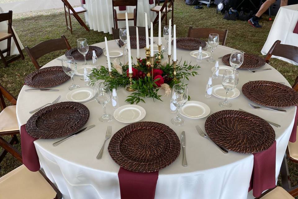 Fall Place setting