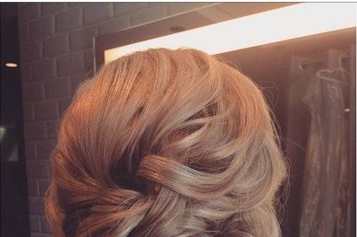 Complicated updo