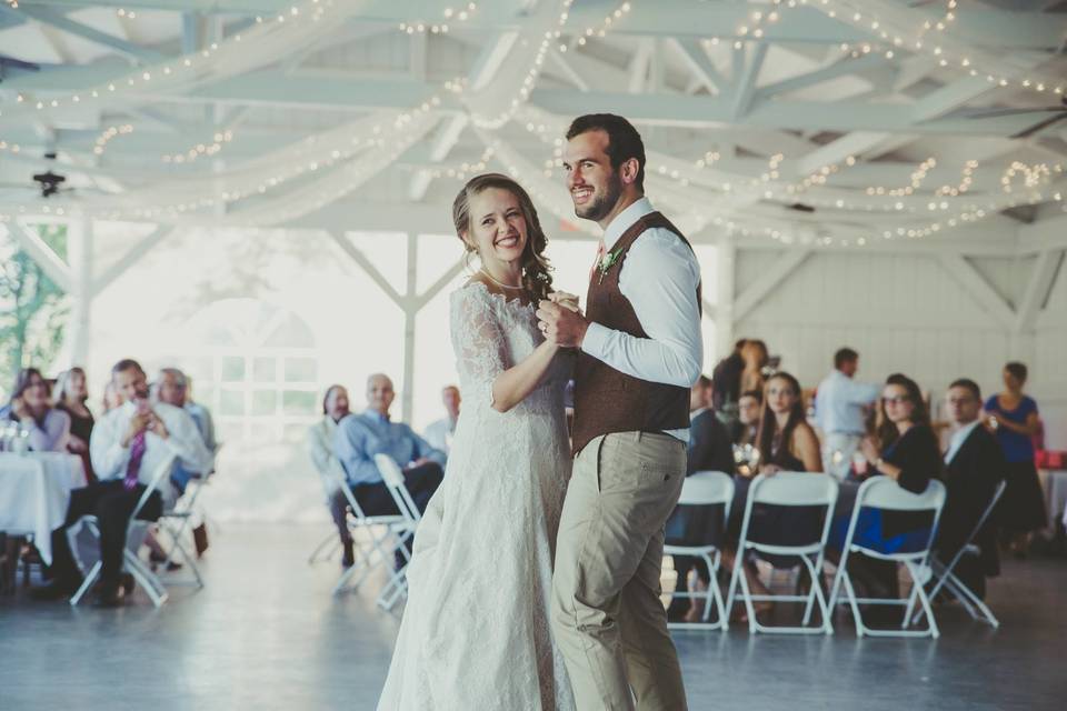 Couple dancing