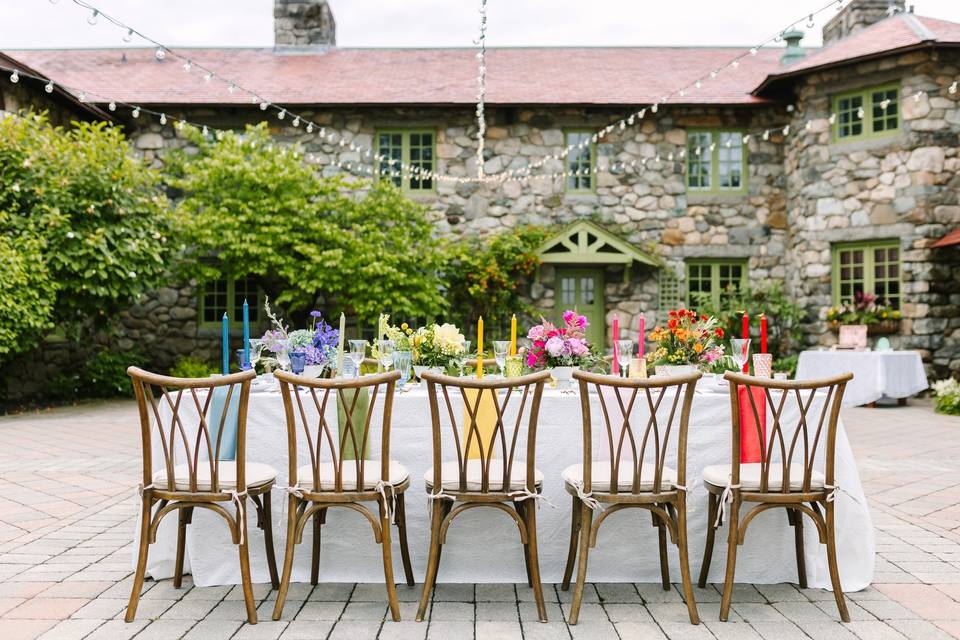 Pride-Themed Tablescape