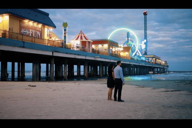 Couple at the beach