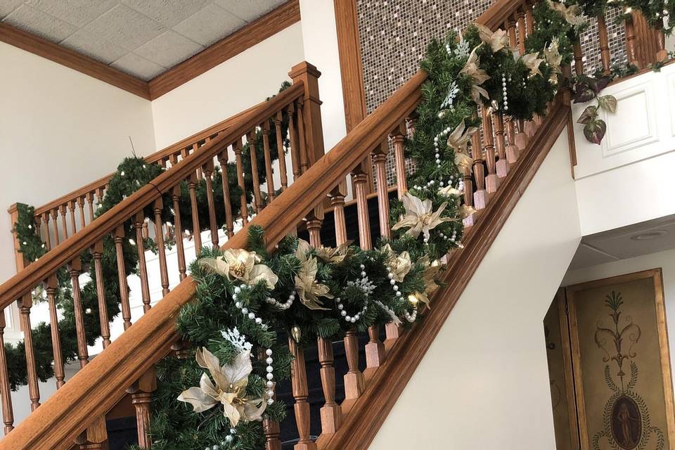 Decorated Staircase