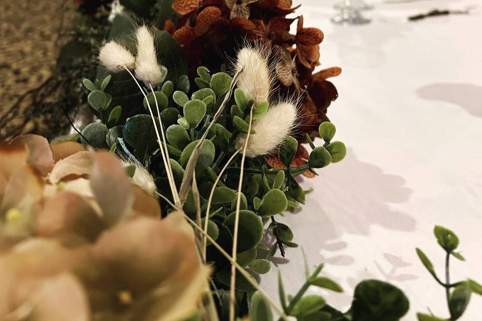 Head Table w/backdrop