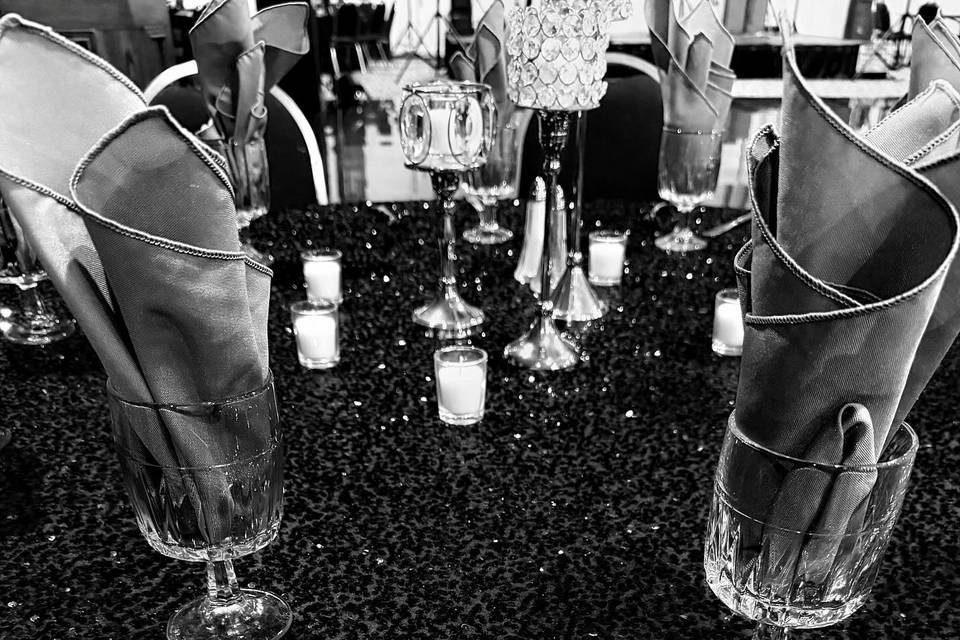 Head Table with arch
