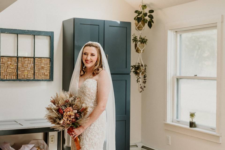 Bridal portrait