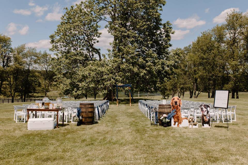 One of our ceremony locations