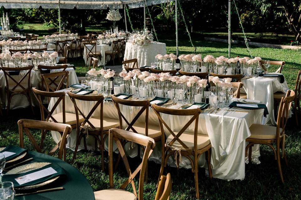 Long Table Arrangements