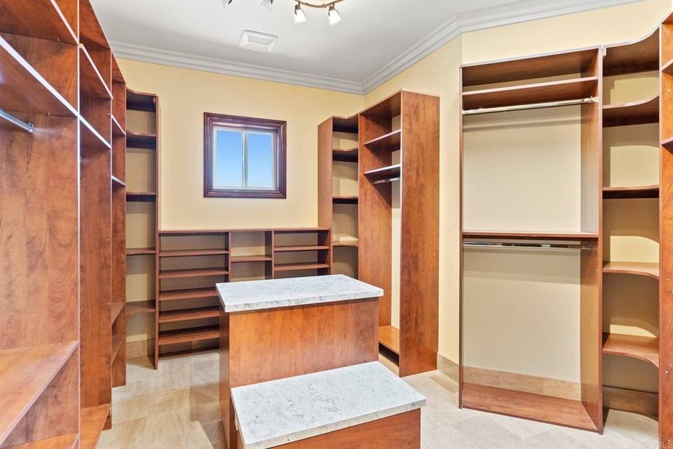 1 of 3 Master Walk in Closets