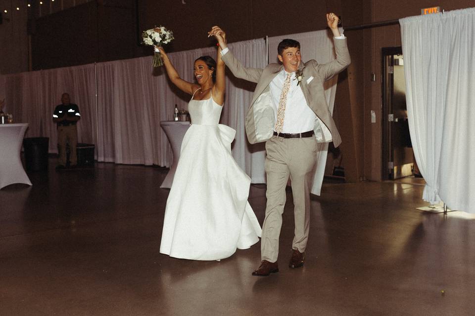 Bride + Groom Entrance