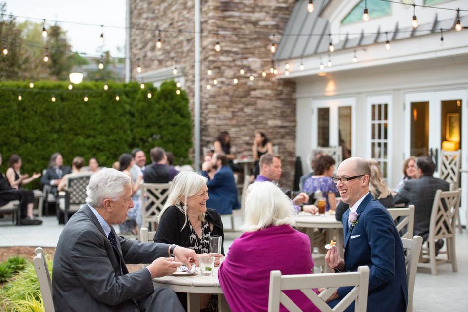 Outdoor patio space