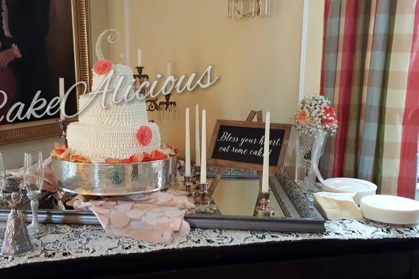 The cake table