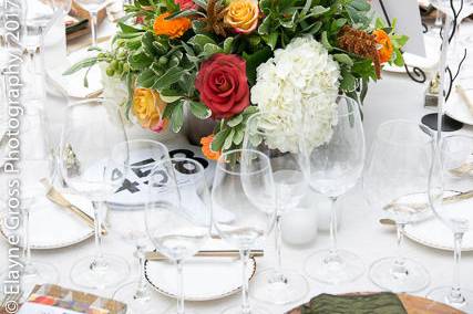 October table centerpieces
