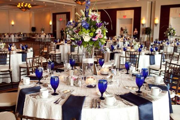 Reception table setup