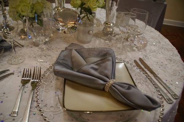 Elegant table setup