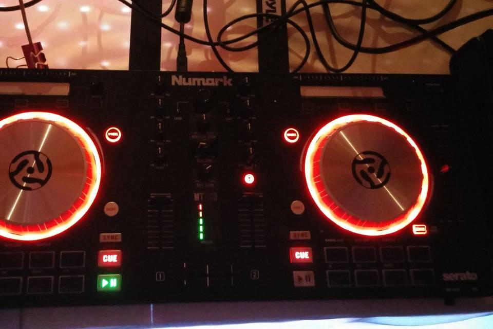 The Decks running at a private party.