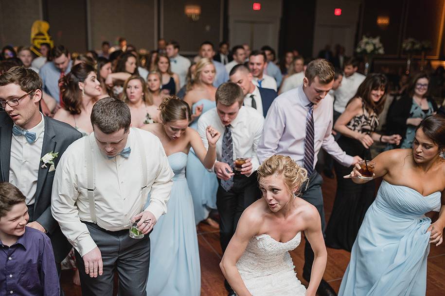 Yeah... it's a line dance. You may not like them but they STILL pack a floor.