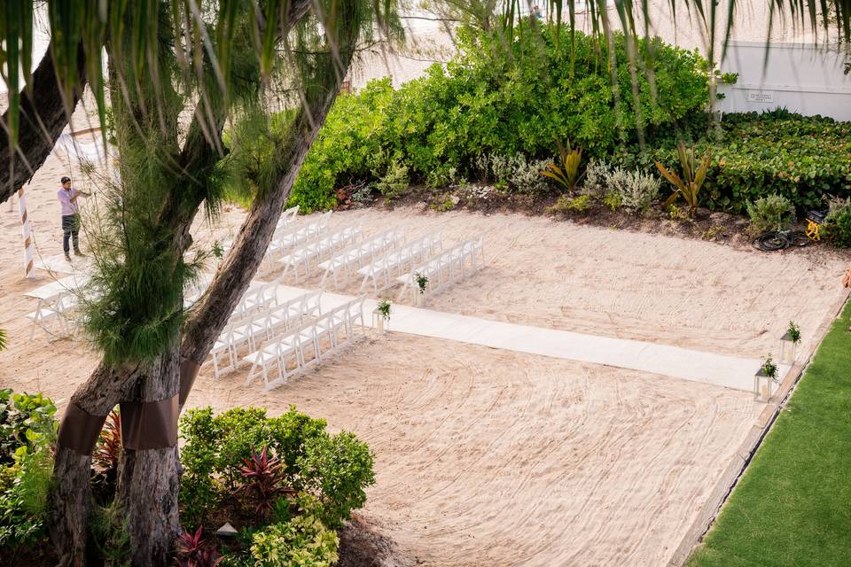 Reception at The Beach