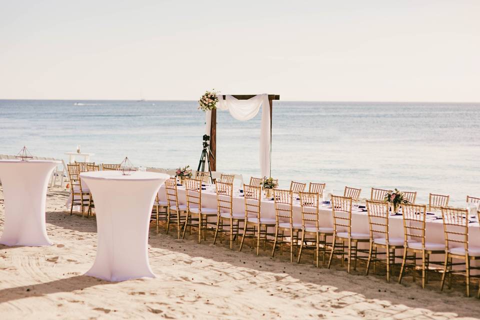 Beach wedding