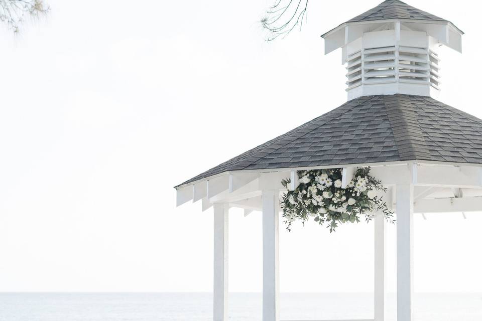 Beach south gazebo