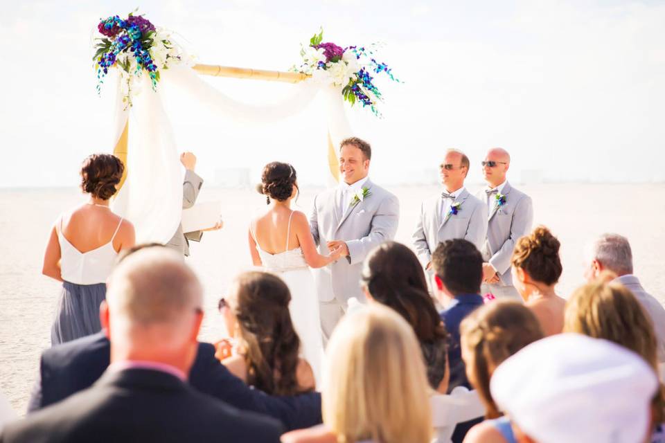 Beach wedding