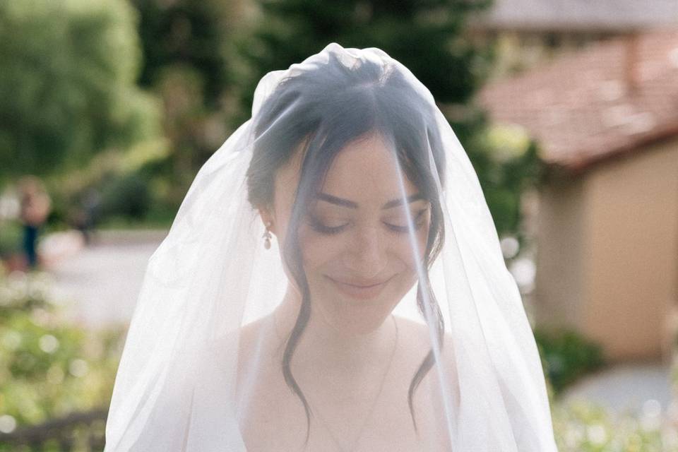 Bride in Malibu