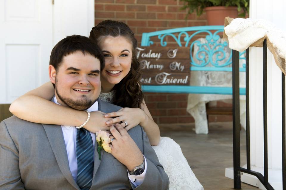 Bride and groom