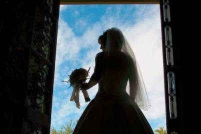 Bride silhouette