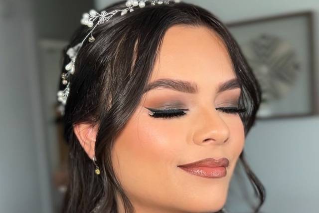 Elegant Bridal Hair and Makeup
