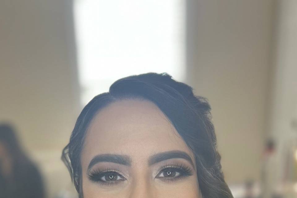 Maid of honor glam