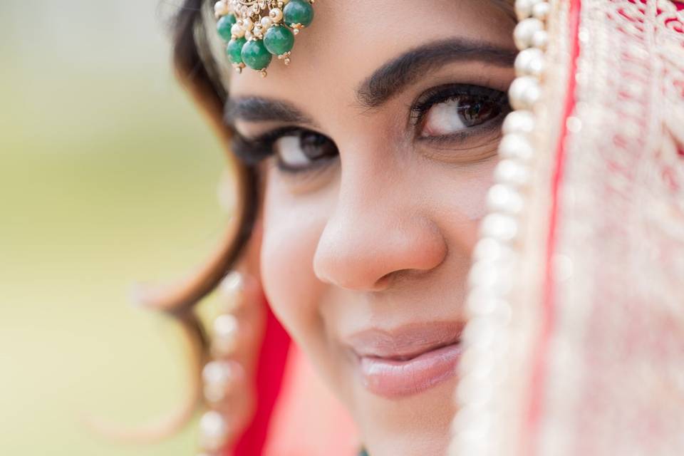 South Asian Bridal Look