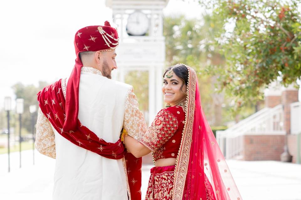 South Asian Bridal Look