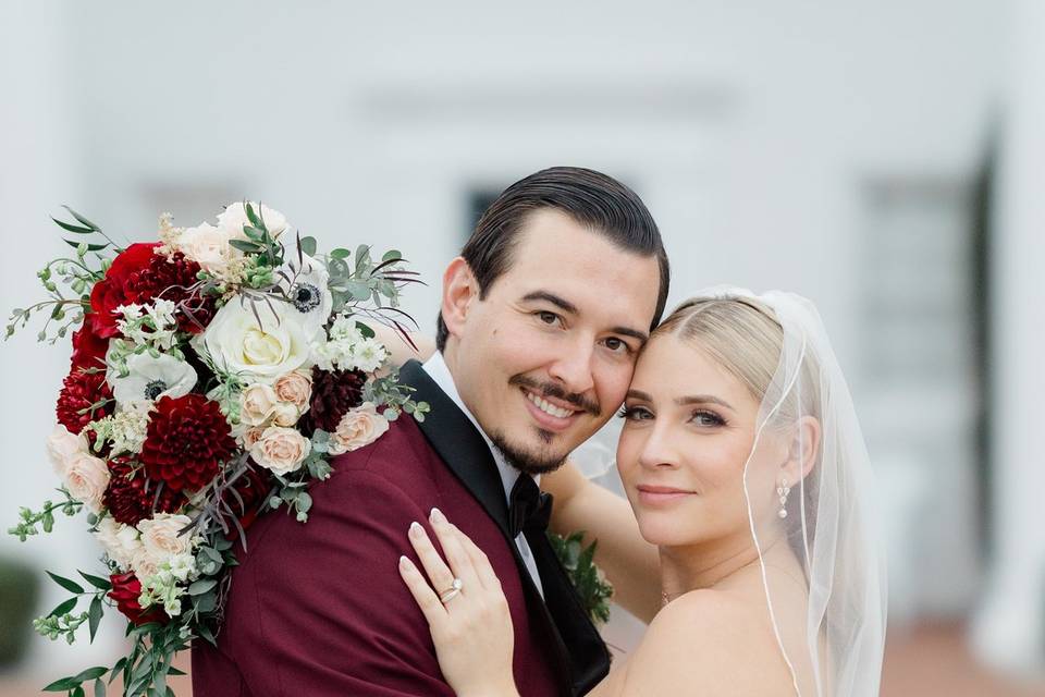 The gorgeous couple