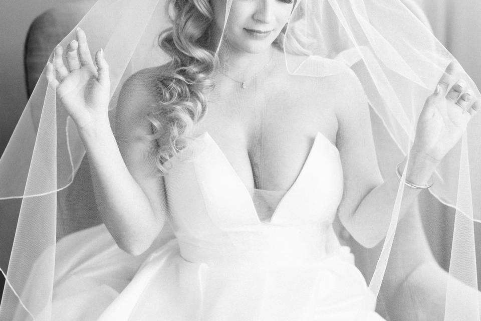 Bridal hair and makeup