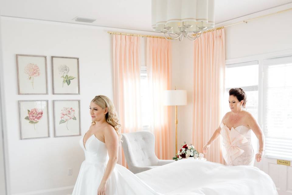 Bridal hair and makeup