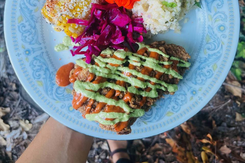 Buttermilf Fried Chicken Plate