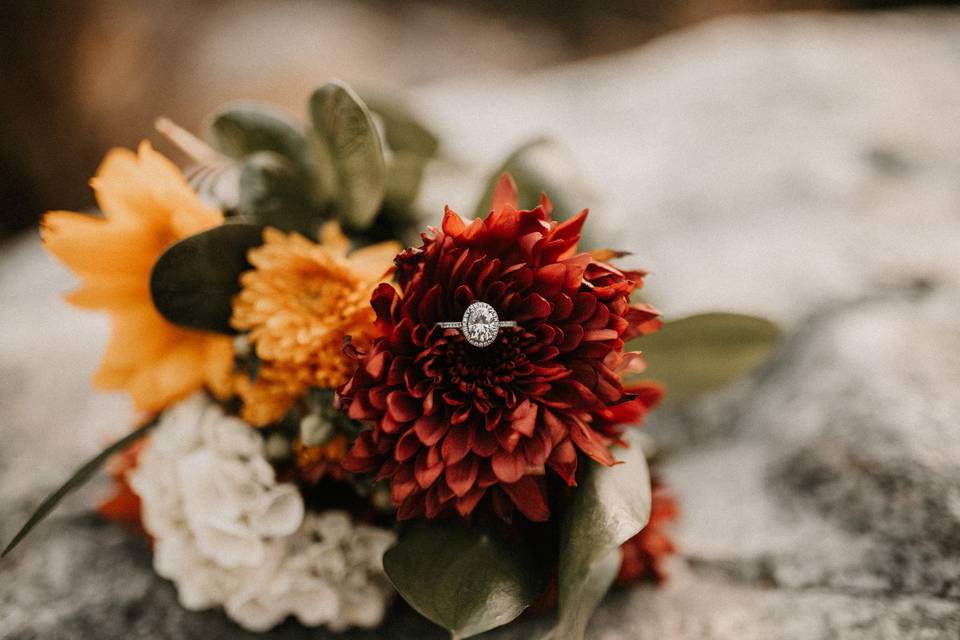 Rocky Mountain Wedding Detail