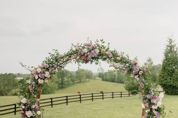 Arbor with a view.