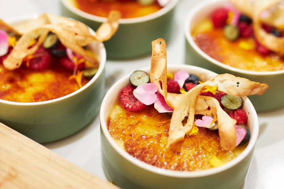 Creme brulees