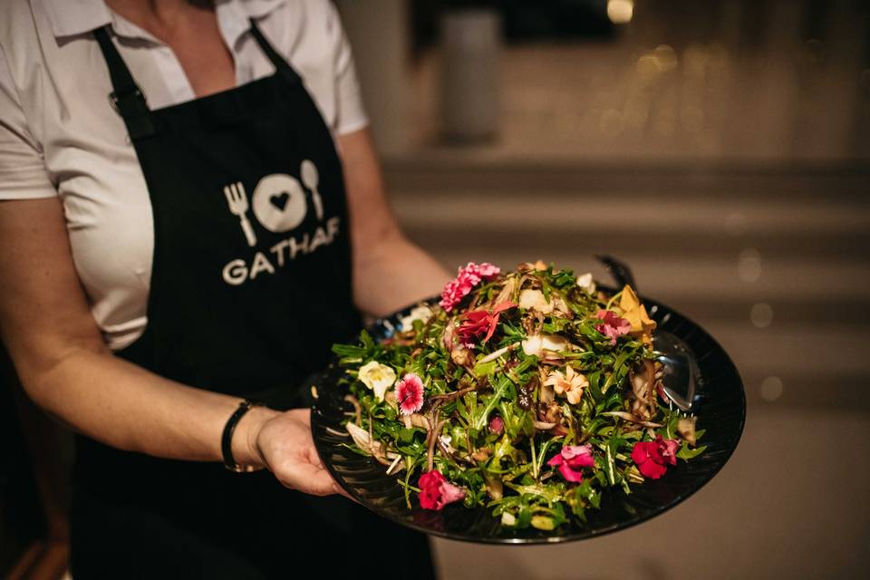 Beautiful seasonal salad