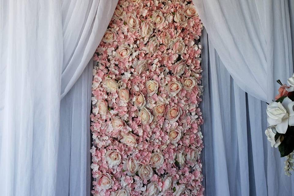 Flower wall