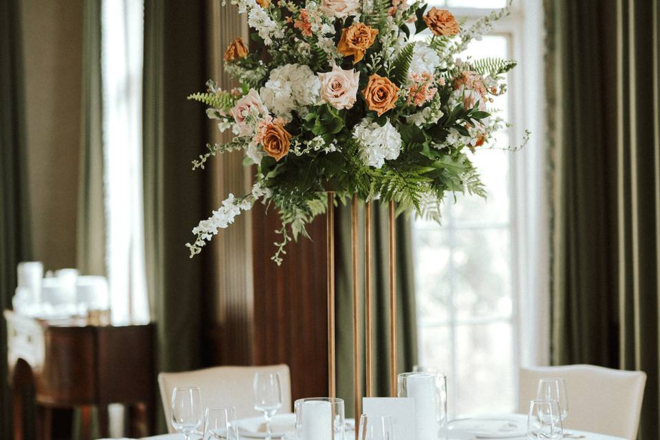 Tablescape at Kiawah Island