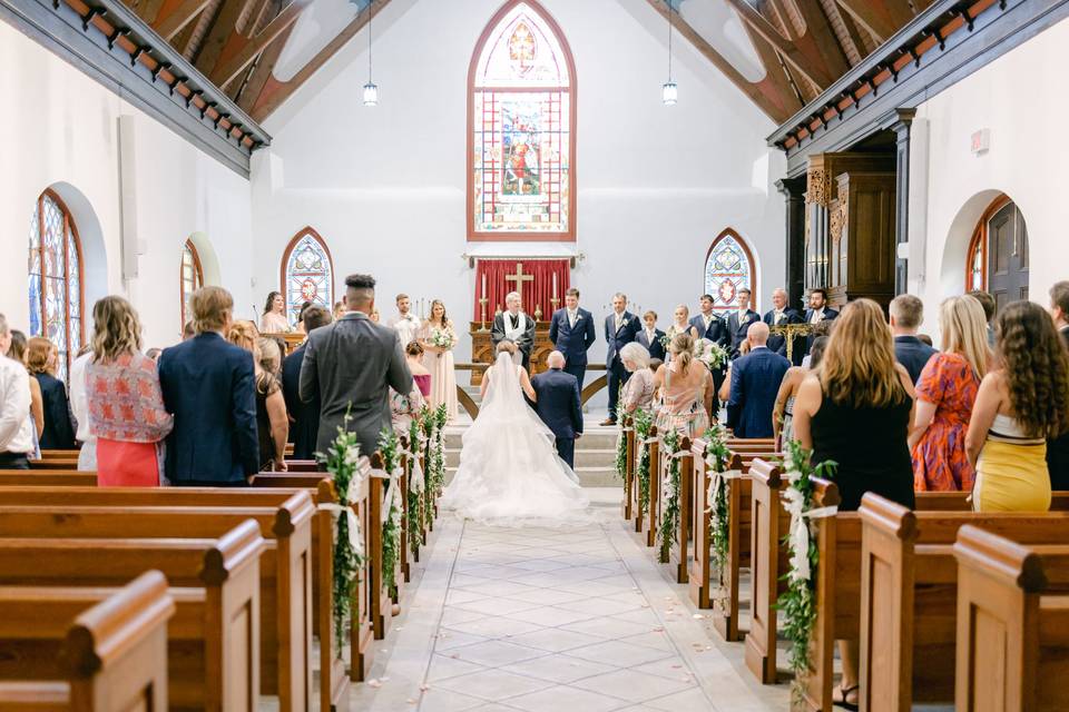 St Lukes Chapel Wedding