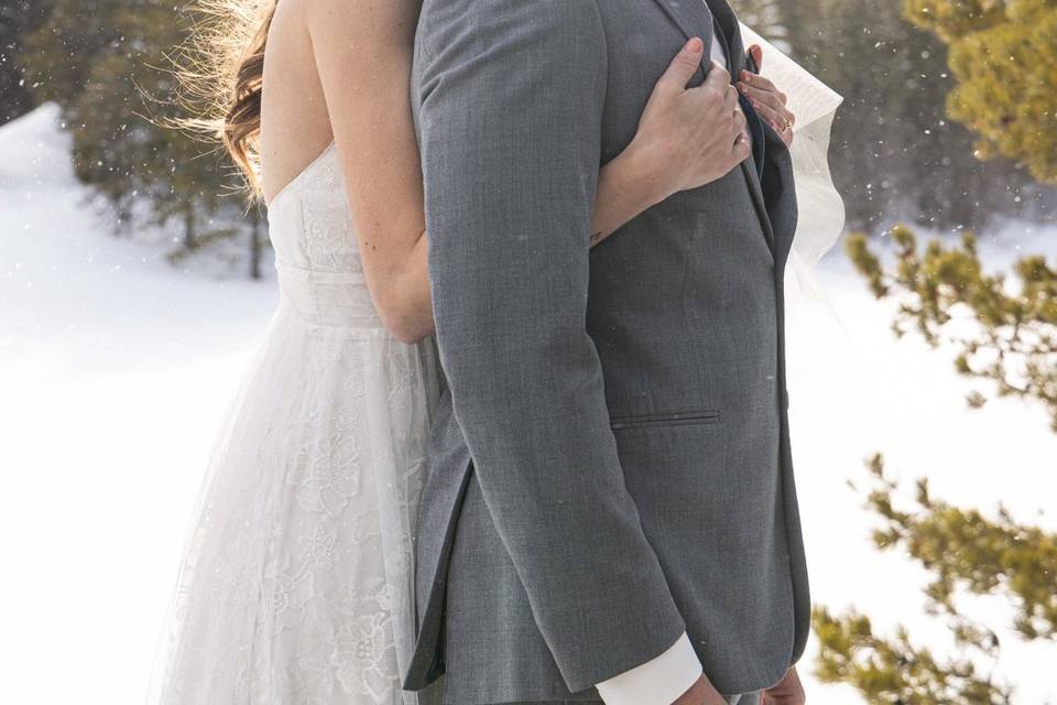 Elopement in March in Breck