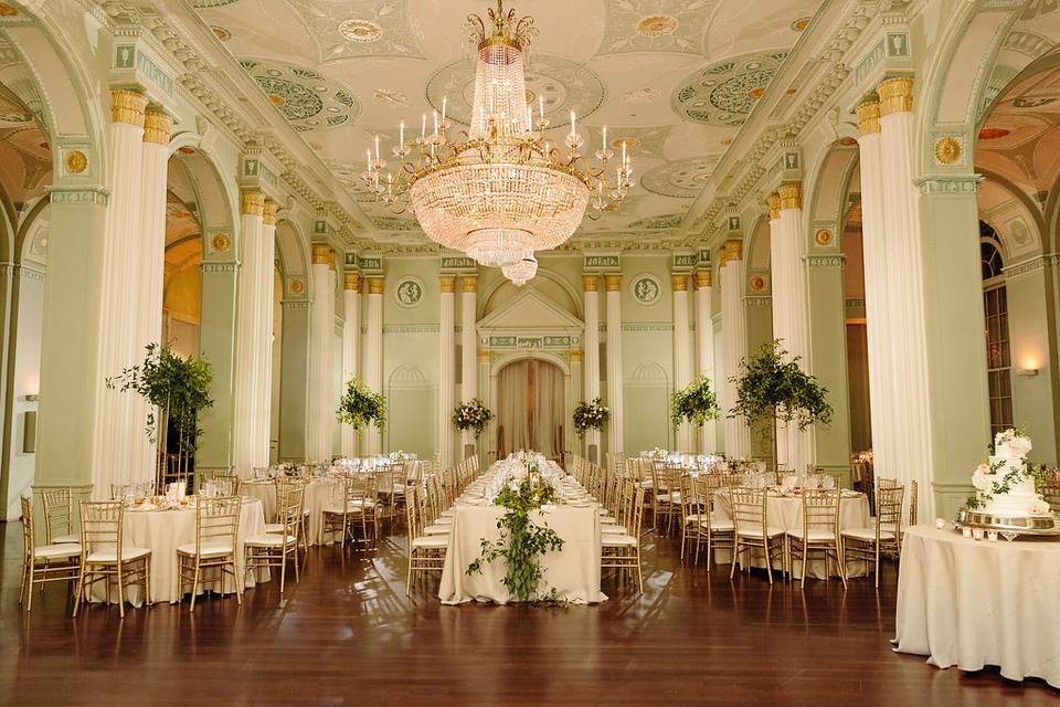 Ballroom Wedding Reception