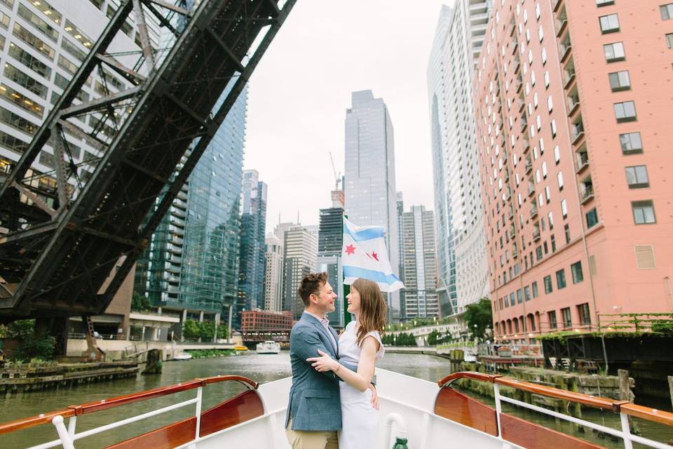 Chicago River Rehearsal Dinner