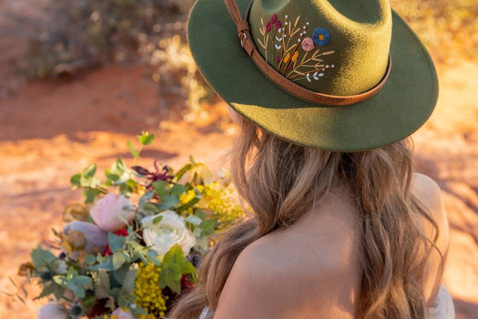 Elopement in Snow Canyon